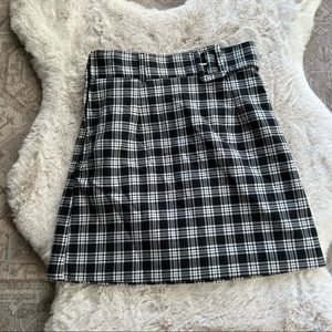 Plaid skirt